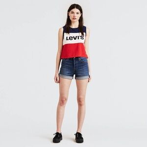 LEVI’S WEDGIE FIT SHORTS